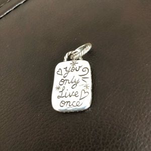 Brighton “you only live once” charm 🤩